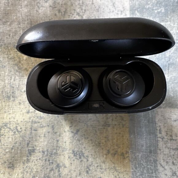 Genuine OEM JLAB Audio JBuds Air True Wireless Earbuds + Charging Case Black - Picture 6 of 8